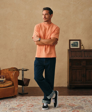 overview of 1900s Heavyweight Cotton Jersey Boxy T-Shirt