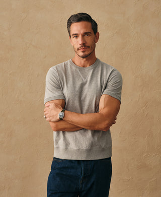 Overview of 1950s V-Gusset Cotton T-Shirt