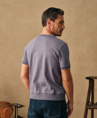 Overview of 1950s V-Gusset Cotton T-Shirt