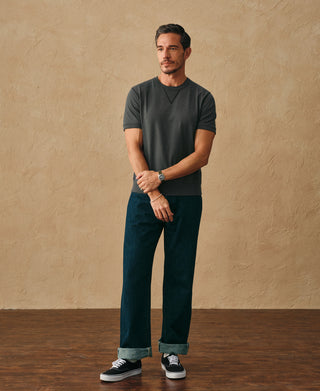 Overview of 1950s V-Gusset Cotton T-Shirt