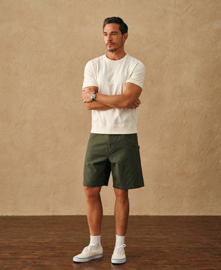 Overview of 1950s V-Gusset Cotton T-Shirt