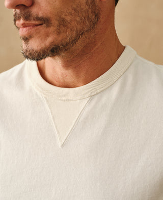 Overview of 1950s V-Gusset Cotton T-Shirt