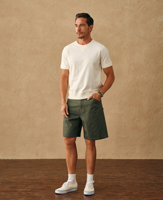 overview of Duck Canvas Carpenter Cargo Shorts