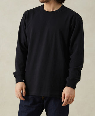 overview of Loopwheel Long Sleeve Cotton T-Shirt