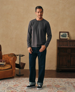 overview of Retro Washed Long-Sleeve T-Shirt
