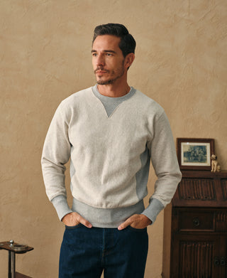 Overview of Reverse Weave Double-V Sweatshirt