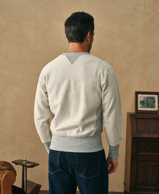 Overview of Reverse Weave Double-V Sweatshirt