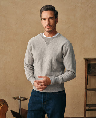 Overview of Reverse Weave Double-V Sweatshirt