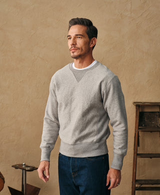 Overview of Reverse Weave Double-V Sweatshirt