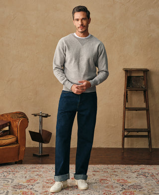 Overview of Reverse Weave Double-V Sweatshirt