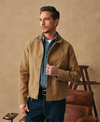 overview of Unlined USN N-1 Deck Jacket