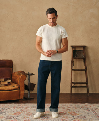 Overview of Vintage Slub Cotton Cap Sleeve T-Shirt