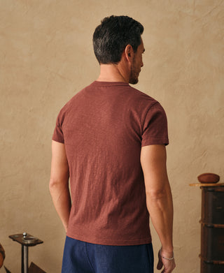 Overview of Vintage Slub Cotton Cap Sleeve T-Shirt