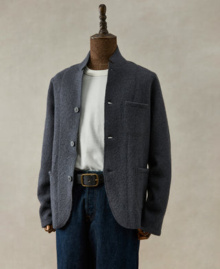 overview of Wool Felted Chore Coat
