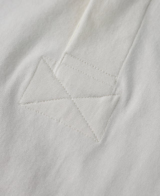 placket stitching of Classic Fit Jersey Tubular Rugby Shirt