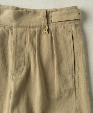 Pocket Detail of British Army Cotton-Linen Gurkha Shorts