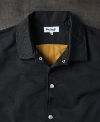 point collar of 60/40 Cloth Water-Repellent Coach Jacket