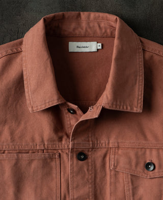 point collar of Utility Canvas Field Cruiser Jacket