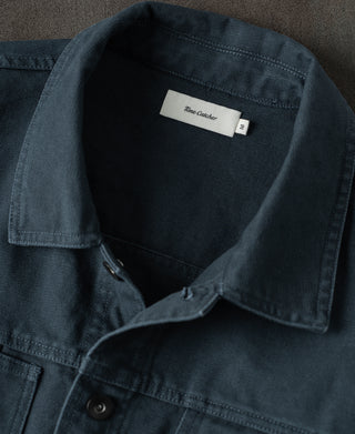 point collar of Utility Canvas Field Cruiser Jacket