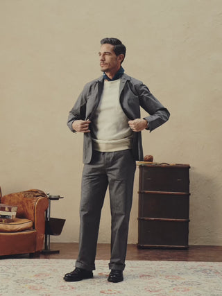 video of Black Chambray Work Jacket