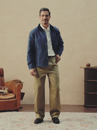 video of French Worker Chore Jacket