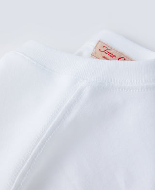 reinforced shoulder of Classic Fit V-Neck Tubular Cotton T-Shirt