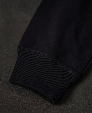 ribbed cuff of 1930s Loopwheel Cotton Henley Shirt