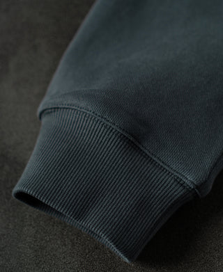 ribbed cuff of Heavyweight Quarter-Zip Collar Sweatshirt