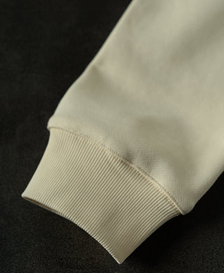 ribbed cuff of Track Quarter-Zip Baseball Sweatshirt