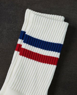 ribbed cuffs of Classic IVY League Cotton Socks
