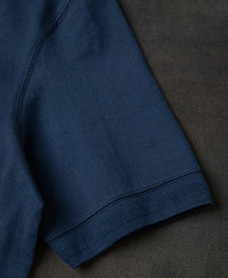 short sleeve of Heavyweight Cotton Tubular Short-Sleeve Henley Shirt