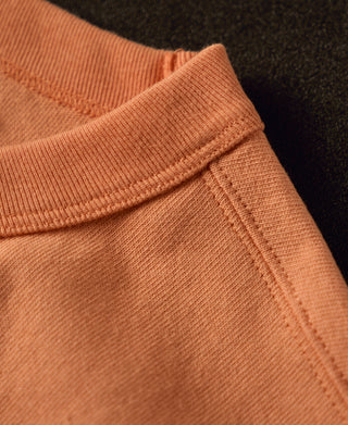 shoulder detail of 1900s Heavyweight Cotton Jersey Boxy T-Shirt