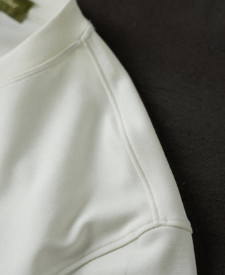 shoulder detail of Classic Fit Cotton and Modal-Blend T-Shirt