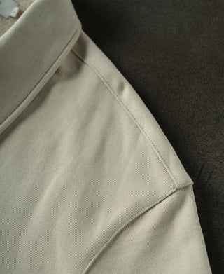 shoulder detail of Heavyweight Quarter-Zip Collar Sweatshirt