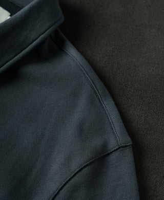 shoulder detail of Heavyweight Quarter-Zip Collar Sweatshirt