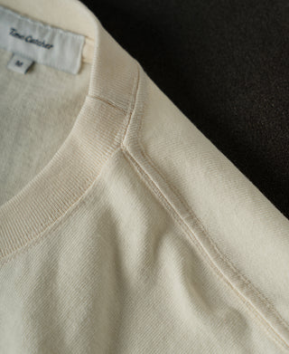 shoulder detail of Regular Fit Heavyweight Tubular Jersey T-Shirt