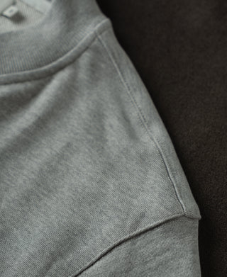 shoulder detail of Track Quarter-Zip Baseball Sweatshirt