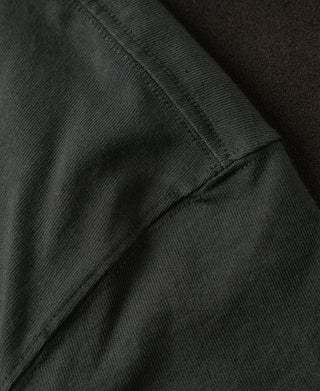 shoulder stitching of Regular Fit Heavyweight Tubular Jersey T-Shirt