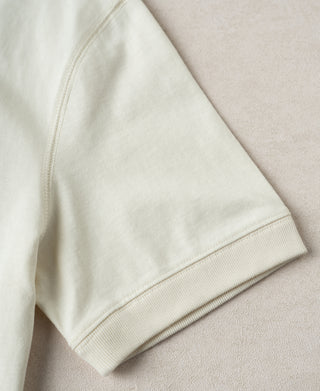 Sleeve Detail of 1950s V-Gusset Cotton T-Shirt