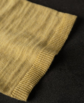 sleeve detail of Lightweight Slub Cotton Knit Polo