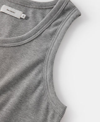 Sleeve Detail of Modal Blend Tank Top