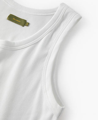 Sleeve Detail of Modal Blend Tank Top