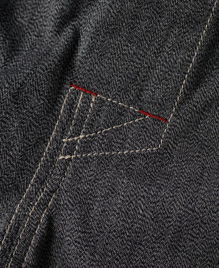 stitching detail of 1950s Salt & Pepper Boxer