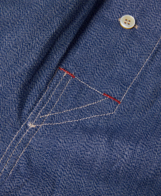 stitching detail of 1950s Salt & Pepper Boxer