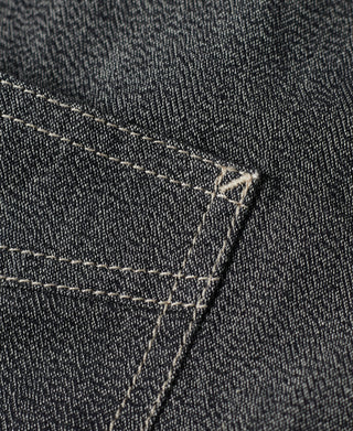stitching detail of Vintage Cotton Jaspé Workshirt