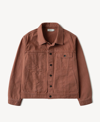 Utility Canvas Field Cruiser Jacket in Clay