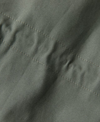 waist drawstring of M-65 Water Repellent Poplin Short Parka